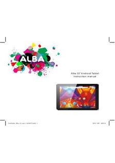 Alba 10 NOU manual. Tablet Instructions.